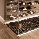 Detail floor wine storage